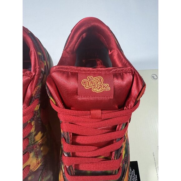 New Nike SB Dunk Low Pro WOO QS Shoes Mens Size 8 Red Wizard Of Oz FZ1291 600 main image 13
